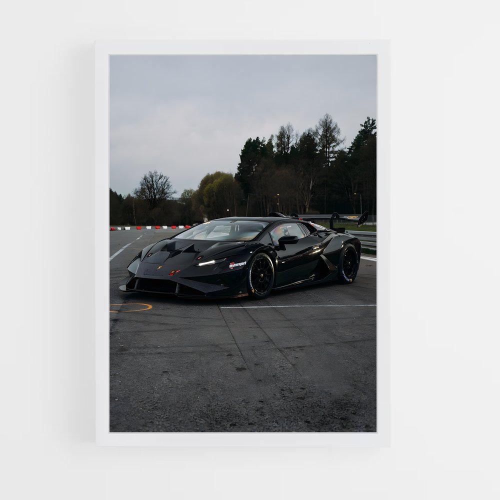 Poster Huracan evo – affiche Lamborghini (vue 3)